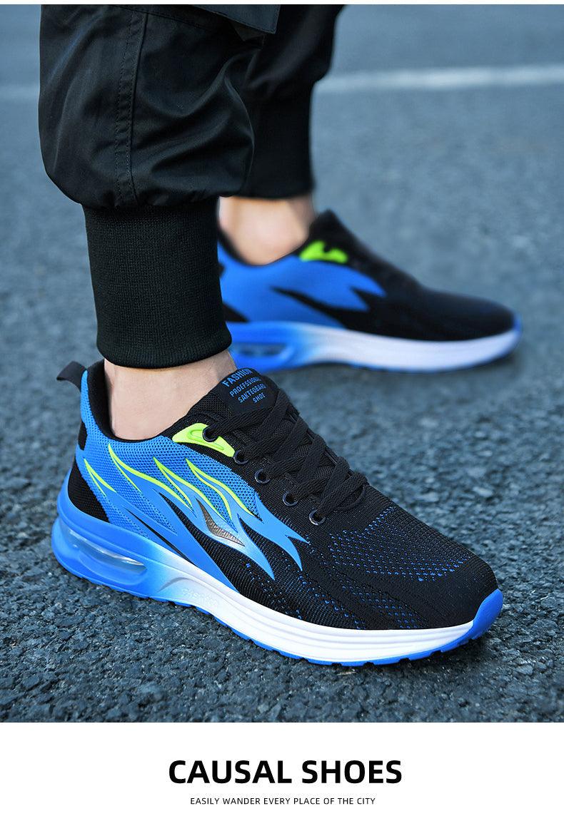 Mens Fashion Sneakers Air Cushion Mesh Running Shoes Women Footwear Mens Casual Sport Shoes Casual Sports Tennis Road Sneakers For Walking Gym Jogging Training Fitness - Fabs things