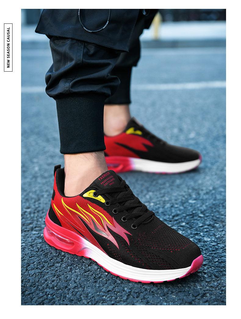 Mens Fashion Sneakers Air Cushion Mesh Running Shoes Women Footwear Mens Casual Sport Shoes Casual Sports Tennis Road Sneakers For Walking Gym Jogging Training Fitness - Fabs things