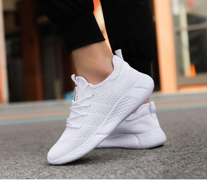 Light Mans Running Shoes Comfortable Breathable Men's Sneaker Casual Antiskid And Wear-Resistant Jogging Mens Sport Lace Up Low Top Jogging Man Athletic Sneakers - Fabs things