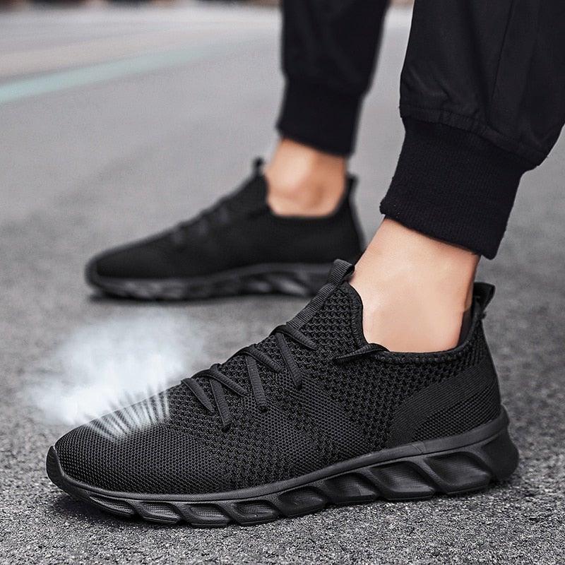 Light Mans Running Shoes Comfortable Breathable Men's Sneaker Casual Antiskid And Wear-Resistant Jogging Mens Sport Lace Up Low Top Jogging Man Athletic Sneakers - Fabs things