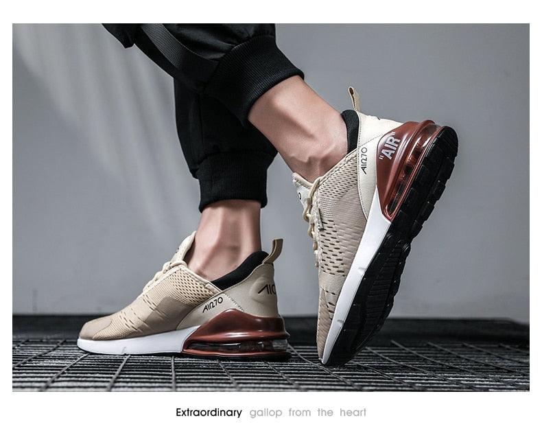 Unisex Air Cushion Running Shoes Mens Sneakers Breathable Light Sports Shoes Training Jogging Arch Support Tennis Shoe Breathable Air Cushion Sneakers For Gym Workout - Fabs things