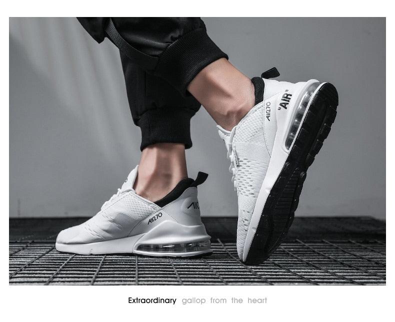 Unisex Air Cushion Running Shoes Mens Sneakers Breathable Light Sports Shoes Training Jogging Arch Support Tennis Shoe Breathable Air Cushion Sneakers For Gym Workout - Fabs things