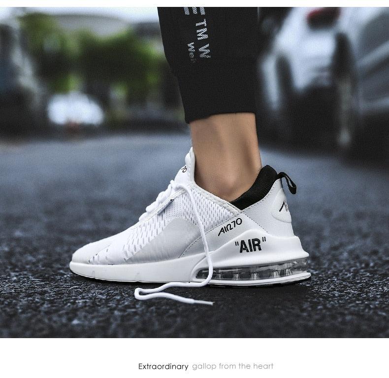 Unisex Air Cushion Running Shoes Mens Sneakers Breathable Light Sports Shoes Training Jogging Arch Support Tennis Shoe Breathable Air Cushion Sneakers For Gym Workout - Fabs things