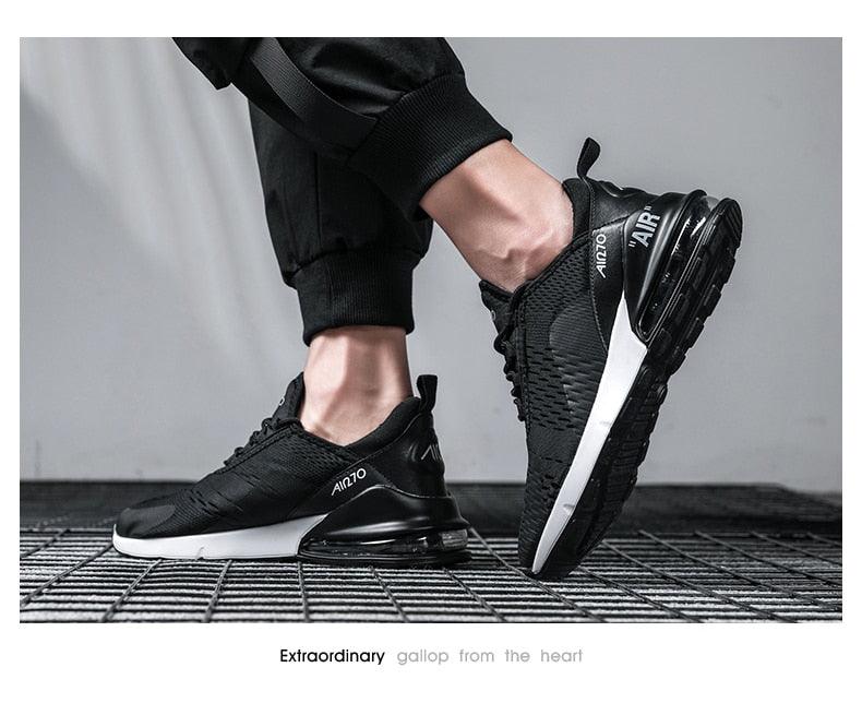 Unisex Air Cushion Running Shoes Mens Sneakers Breathable Light Sports Shoes Training Jogging Arch Support Tennis Shoe Breathable Air Cushion Sneakers For Gym Workout - Fabs things