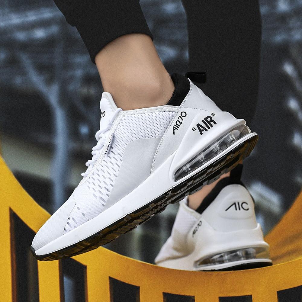 Unisex Air Cushion Running Shoes Mens Sneakers Breathable Light Sports Shoes Training Jogging Arch Support Tennis Shoe Breathable Air Cushion Sneakers For Gym Workout - Fabs things