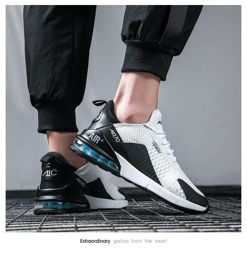 Unisex Air Cushion Running Shoes Mens Sneakers Breathable Light Sports Shoes Training Jogging Arch Support Tennis Shoe Breathable Air Cushion Sneakers For Gym Workout - Fabs things