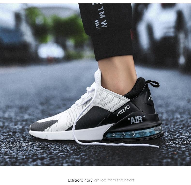 Unisex Air Cushion Running Shoes Mens Sneakers Breathable Light Sports Shoes Training Jogging Arch Support Tennis Shoe Breathable Air Cushion Sneakers For Gym Workout - Fabs things