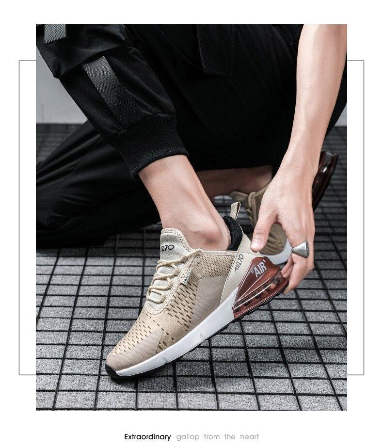 Unisex Air Cushion Running Shoes Mens Sneakers Breathable Light Sports Shoes Training Jogging Arch Support Tennis Shoe Breathable Air Cushion Sneakers For Gym Workout - Fabs things