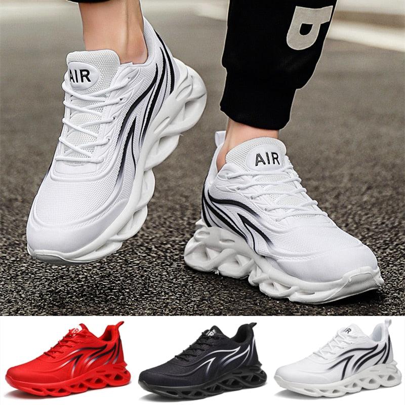 Casual Men's Running Sneakers Light Blade Breathable Comfortable Lightweight Men Jogging Breathable Tennis Sport Shoes For Workout Walking Outdoor Sport Gym - Fabs things