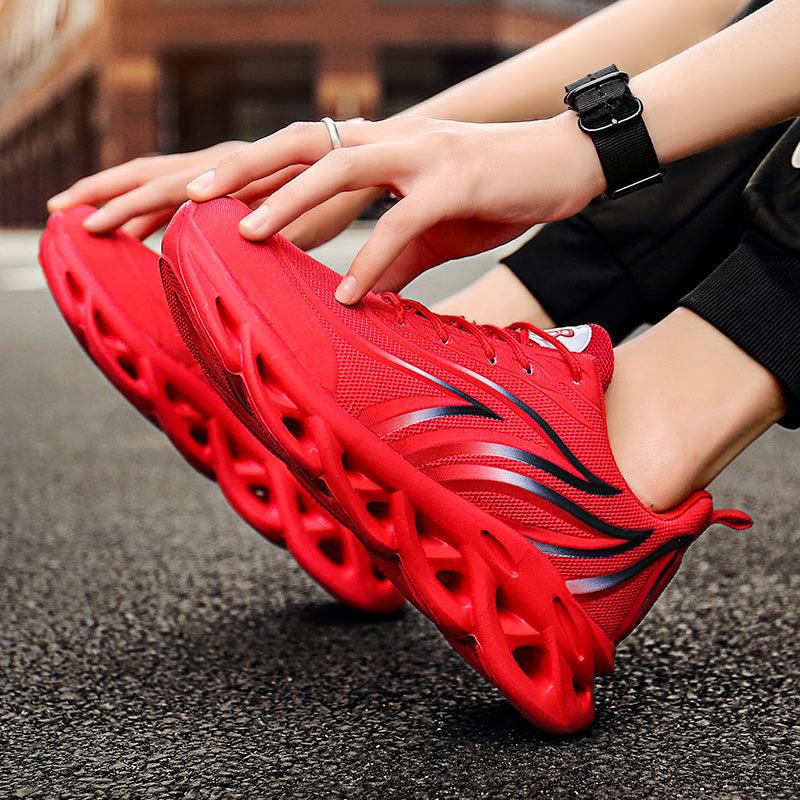 Casual Men's Running Sneakers Light Blade Breathable Comfortable Lightweight Men Jogging Breathable Tennis Sport Shoes For Workout Walking Outdoor Sport Gym - Fabs things