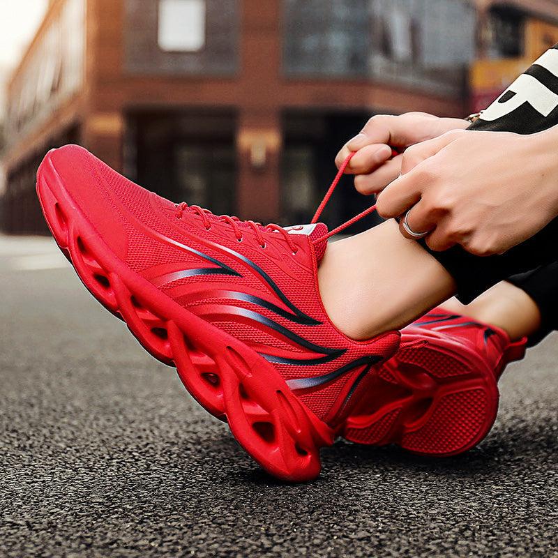Casual Men's Running Sneakers Light Blade Breathable Comfortable Lightweight Men Jogging Breathable Tennis Sport Shoes For Workout Walking Outdoor Sport Gym - Fabs things