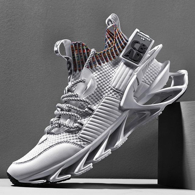 New Running Sneakers High Quality Breathable Mesh Sneakers For Jogging Walking Athletics Trainer Sports Men's Running Shoes Non Slip Athletic Tennis Walking Sneakers - Fabs things