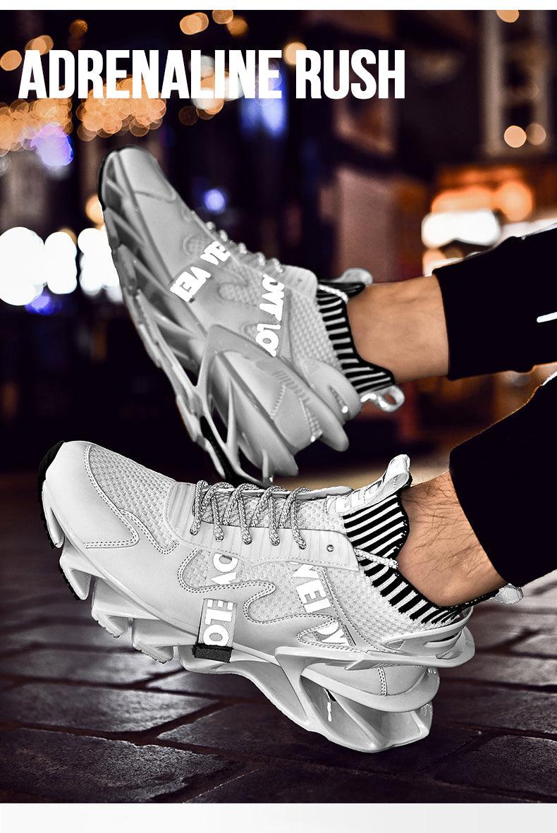 New Running Sneakers High Quality Breathable Mesh Sneakers For Jogging Walking Athletics Trainer Sports Men's Running Shoes Non Slip Athletic Tennis Walking Sneakers - Fabs things