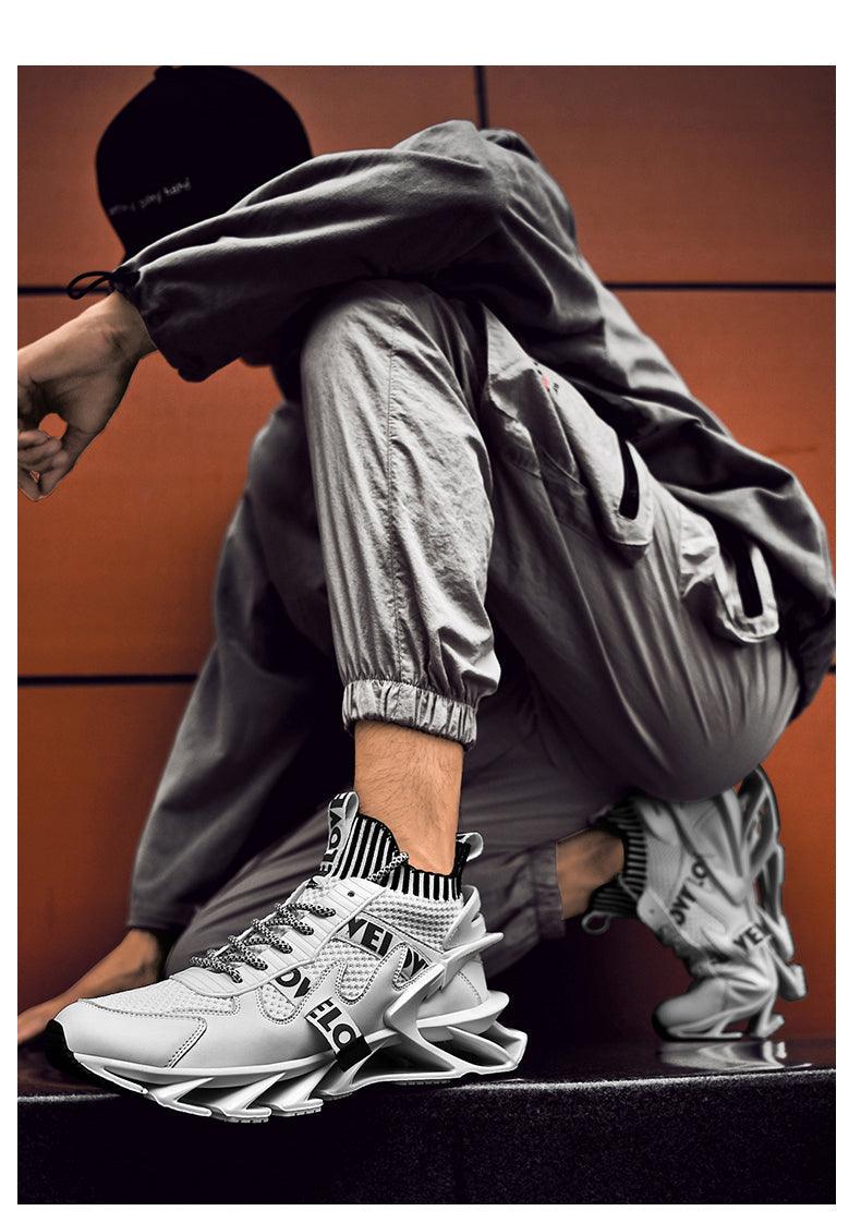 New Running Sneakers High Quality Breathable Mesh Sneakers For Jogging Walking Athletics Trainer Sports Men's Running Shoes Non Slip Athletic Tennis Walking Sneakers - Fabs things