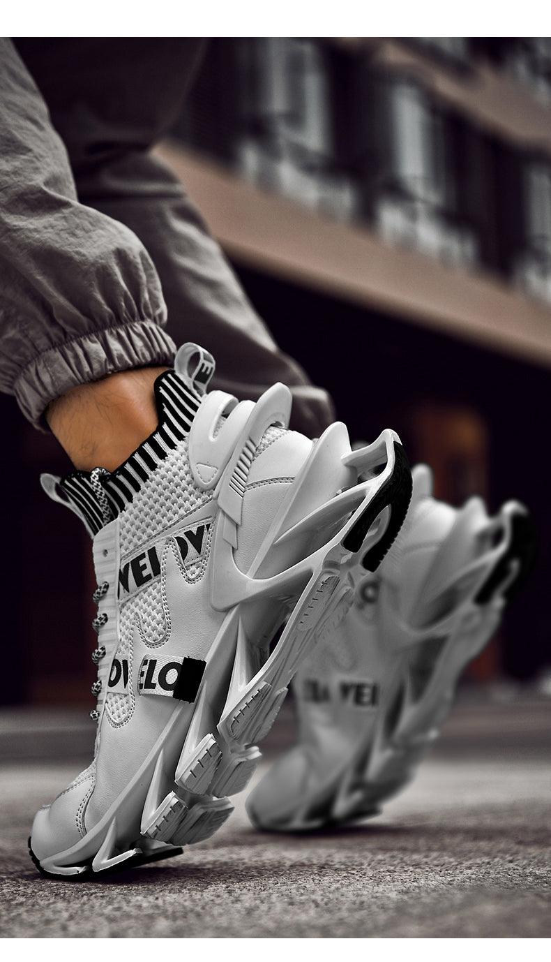 New Running Sneakers High Quality Breathable Mesh Sneakers For Jogging Walking Athletics Trainer Sports Men's Running Shoes Non Slip Athletic Tennis Walking Sneakers - Fabs things
