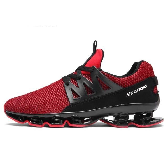 Mens Running Breathable Fashion Trainers Casual Couple Shoes Breathable Running Sports Outdoor Cushioning Sneakers Running Elegant Walking Athletics Trainer Sports Sneakers - Fabs things