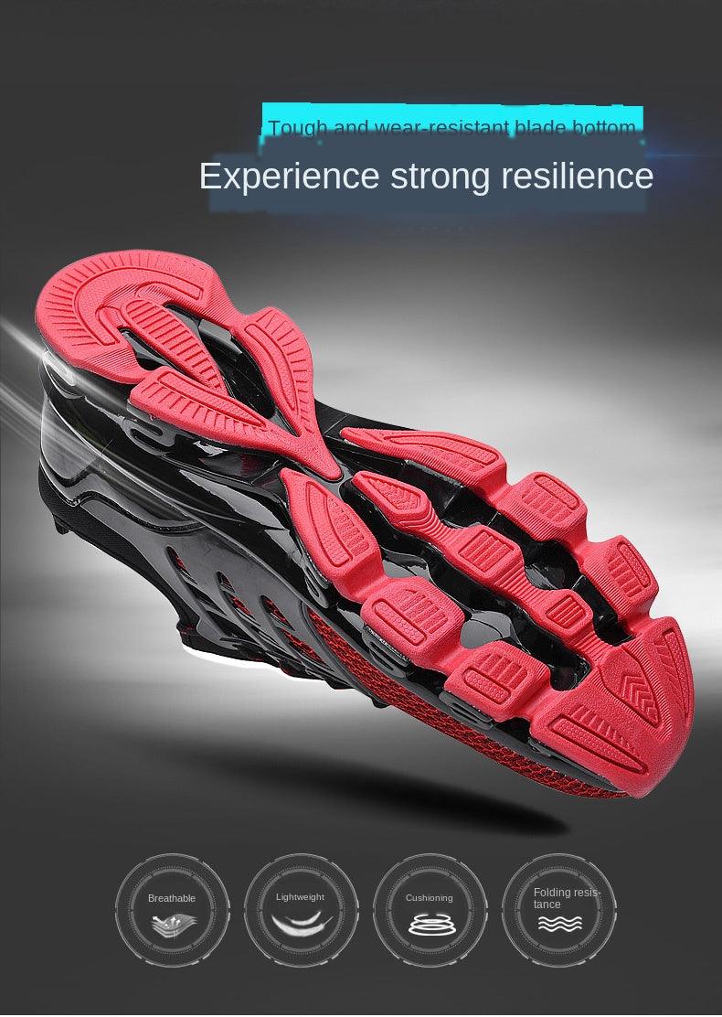 Mens Running Breathable Fashion Trainers Casual Couple Shoes Breathable Running Sports Outdoor Cushioning Sneakers Running Elegant Walking Athletics Trainer Sports Sneakers - Fabs things
