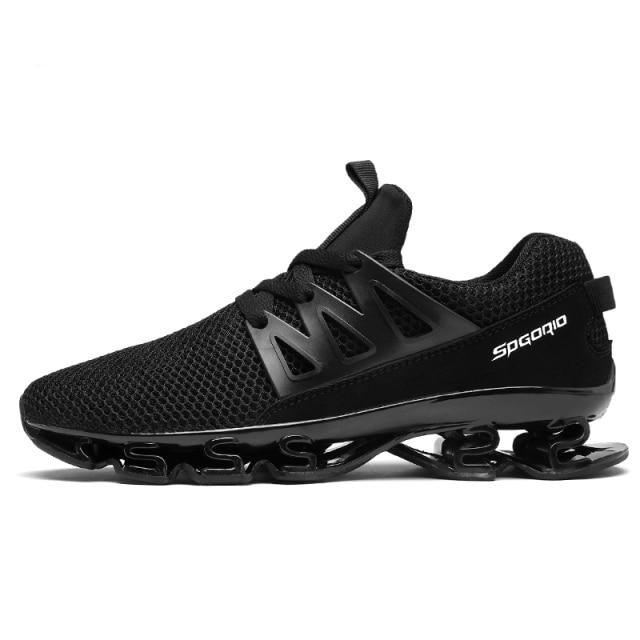Mens Running Breathable Fashion Trainers Casual Couple Shoes Breathable Running Sports Outdoor Cushioning Sneakers Running Elegant Walking Athletics Trainer Sports Sneakers - Fabs things