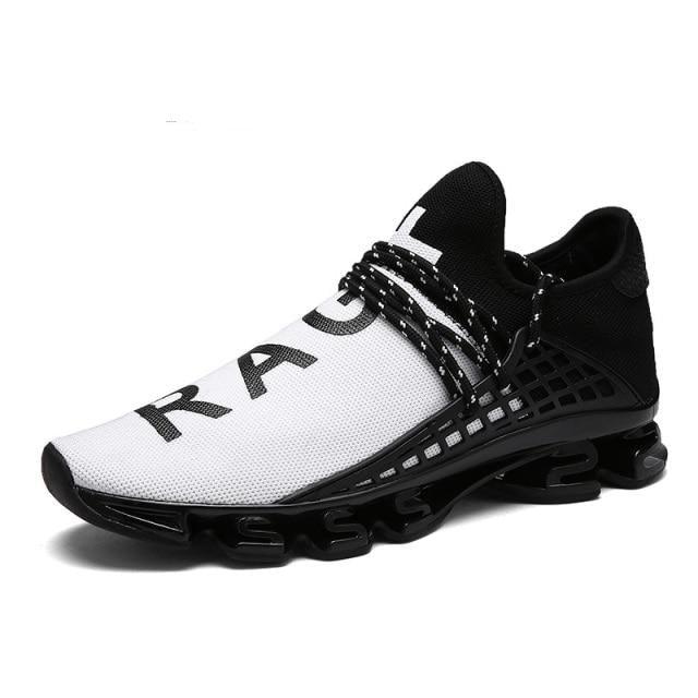 Mens Running Breathable Fashion Trainers Casual Couple Shoes Breathable Running Sports Outdoor Cushioning Sneakers Running Elegant Walking Athletics Trainer Sports Sneakers - Fabs things
