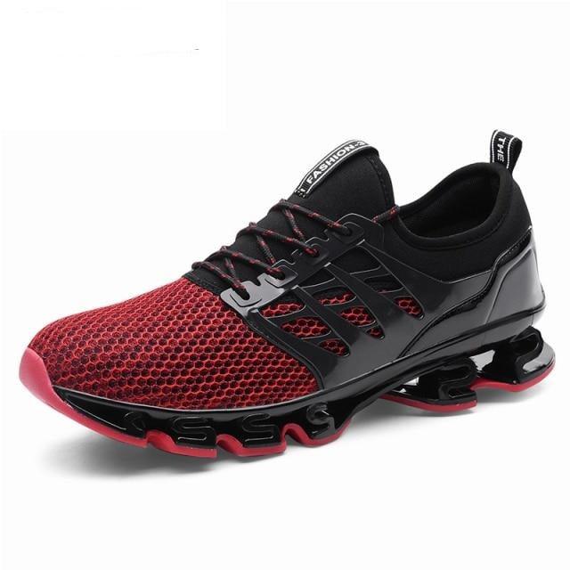 Mens Running Breathable Fashion Trainers Casual Couple Shoes Breathable Running Sports Outdoor Cushioning Sneakers Running Elegant Walking Athletics Trainer Sports Sneakers - Fabs things