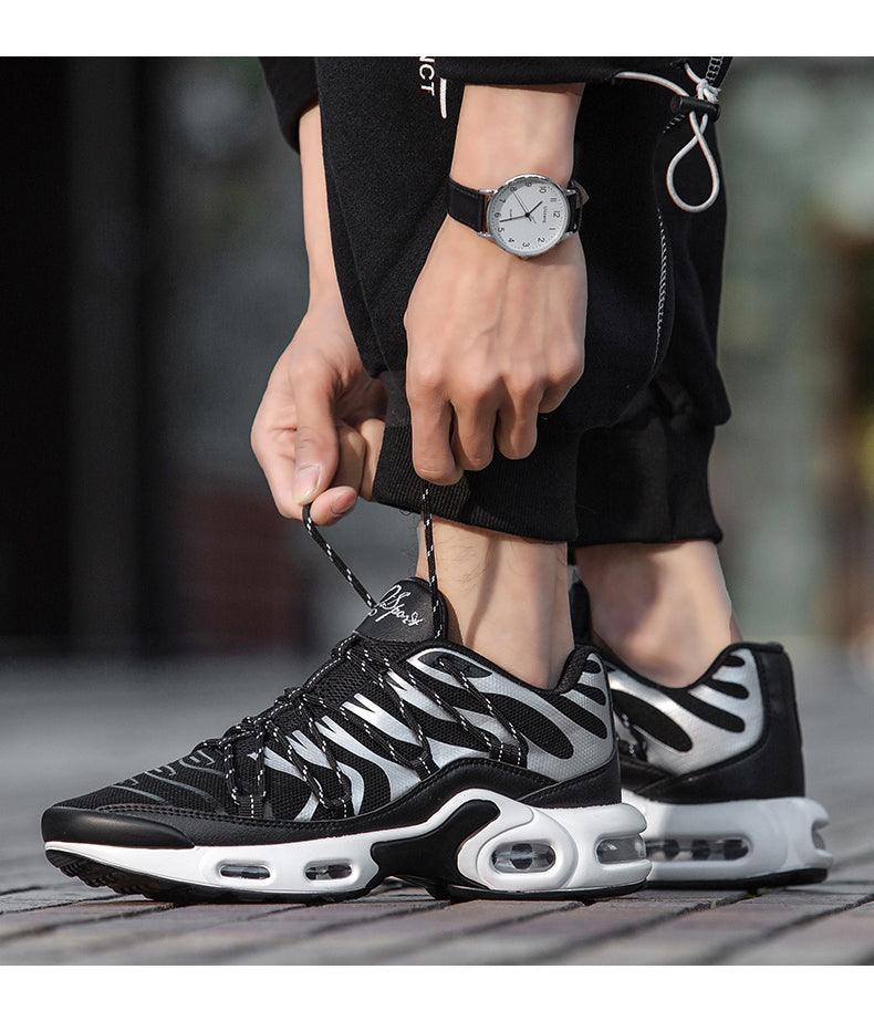 Air Cushion Mans Sport Running Shoes Breathable Sneakers Summer Tennis Outdoor Training Racing Lightweight Running Gym Sneakers Jogging Walking Mens Sneakers - Fabs things