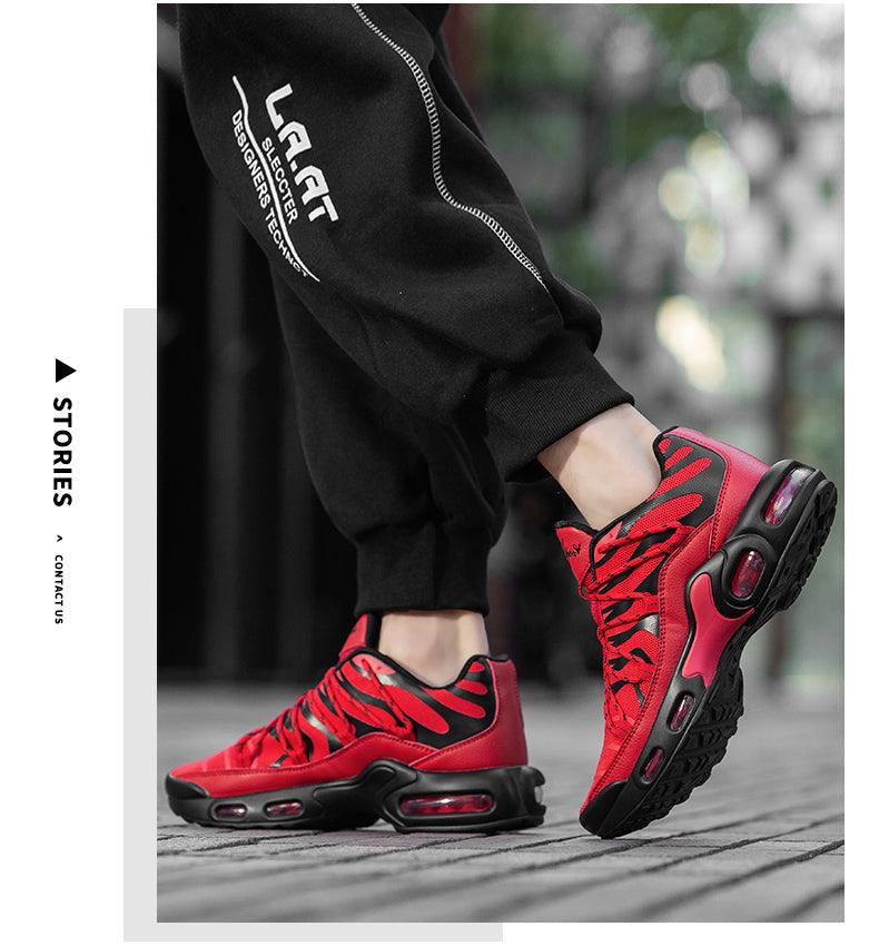 Air Cushion Mans Sport Running Shoes Breathable Sneakers Summer Tennis Outdoor Training Racing Lightweight Running Gym Sneakers Jogging Walking Mens Sneakers - Fabs things