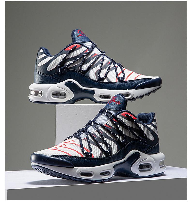 Air Cushion Mans Sport Running Shoes Breathable Sneakers Summer Tennis Outdoor Training Racing Lightweight Running Gym Sneakers Jogging Walking Mens Sneakers - Fabs things