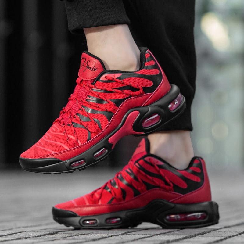 Air Cushion Mans Sport Running Shoes Breathable Sneakers Summer Tennis Outdoor Training Racing Lightweight Running Gym Sneakers Jogging Walking Mens Sneakers - Fabs things