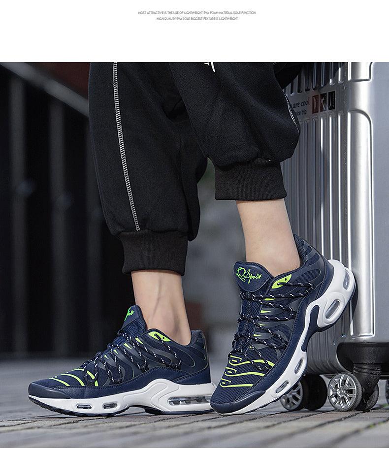 Air Cushion Mans Sport Running Shoes Breathable Sneakers Summer Tennis Outdoor Training Racing Lightweight Running Gym Sneakers Jogging Walking Mens Sneakers - Fabs things