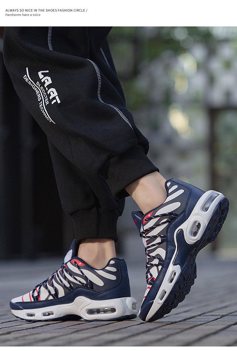 Air Cushion Mans Sport Running Shoes Breathable Sneakers Summer Tennis Outdoor Training Racing Lightweight Running Gym Sneakers Jogging Walking Mens Sneakers - Fabs things
