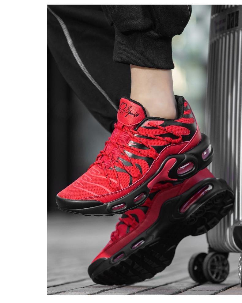 Air Cushion Mans Sport Running Shoes Breathable Sneakers Summer Tennis Outdoor Training Racing Lightweight Running Gym Sneakers Jogging Walking Mens Sneakers - Fabs things