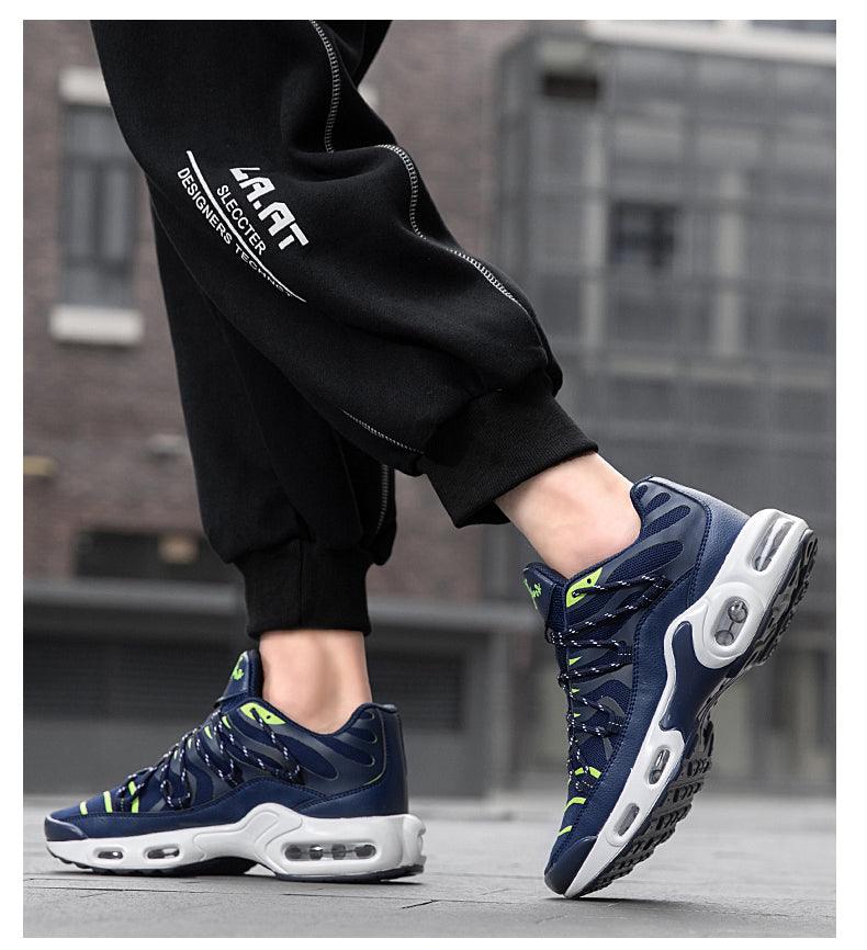 Air Cushion Mans Sport Running Shoes Breathable Sneakers Summer Tennis Outdoor Training Racing Lightweight Running Gym Sneakers Jogging Walking Mens Sneakers - Fabs things