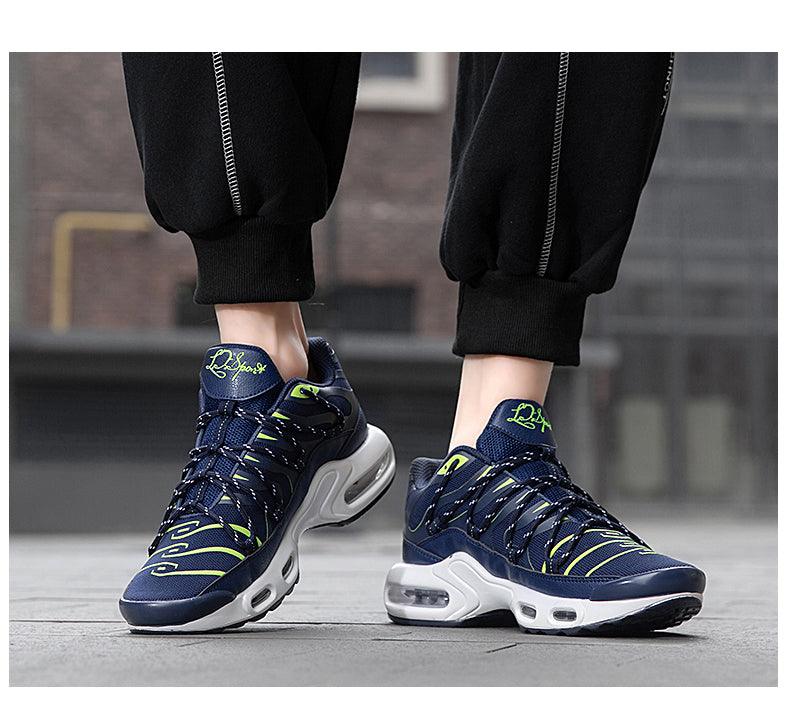 Air Cushion Mans Sport Running Shoes Breathable Sneakers Summer Tennis Outdoor Training Racing Lightweight Running Gym Sneakers Jogging Walking Mens Sneakers - Fabs things