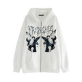 New Trendy Vintage Hip Hop Streetwear Women Hoodies Angel Dark Print Zipper Jacket Coat Hooded Top Clothes Men Women Punk Outwear - Fabs things