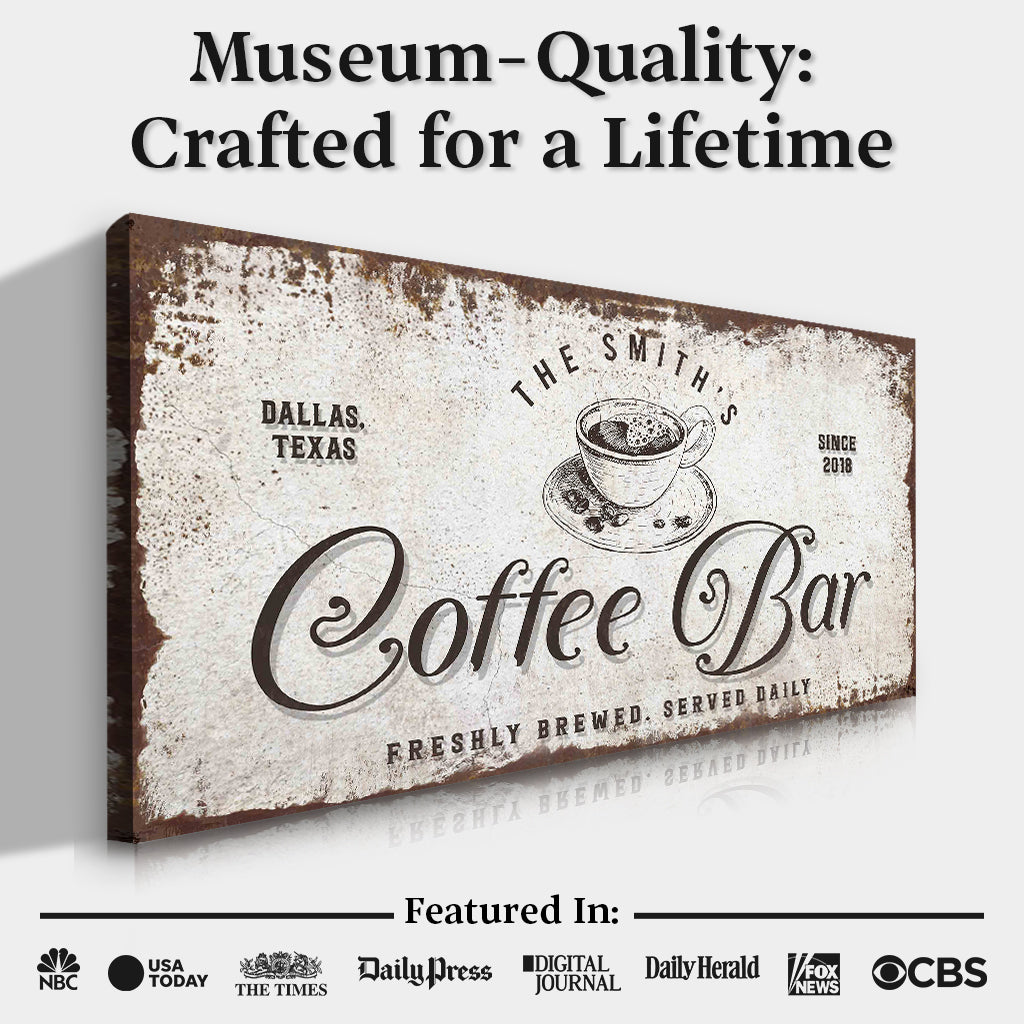 Coffee Bar Sign - Fabs things