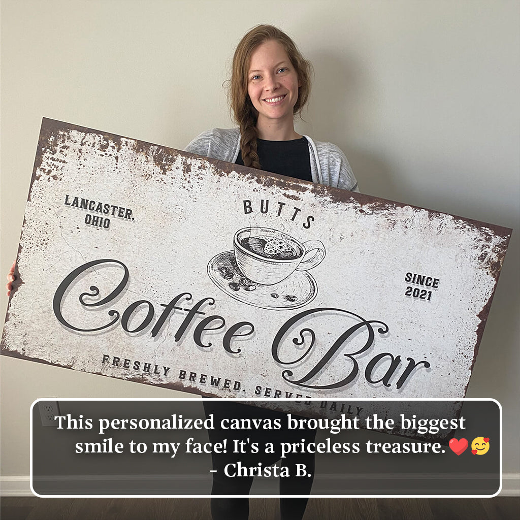 Coffee Bar Sign - Fabs things