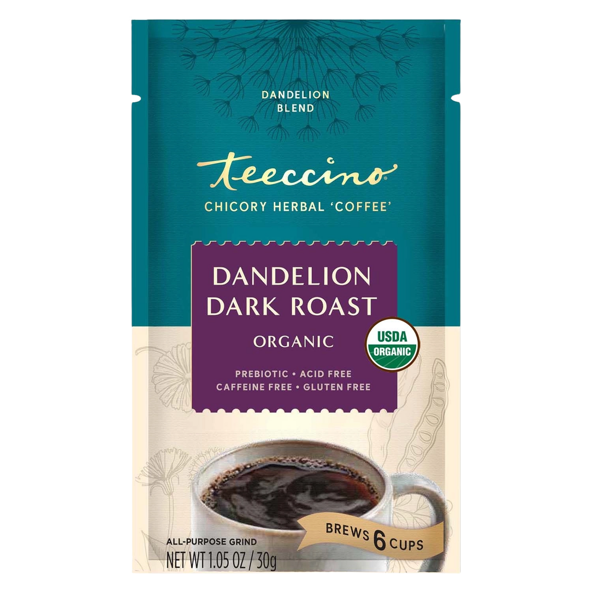 Dandelion Dark Roast Herbal Coffee - Fabs things