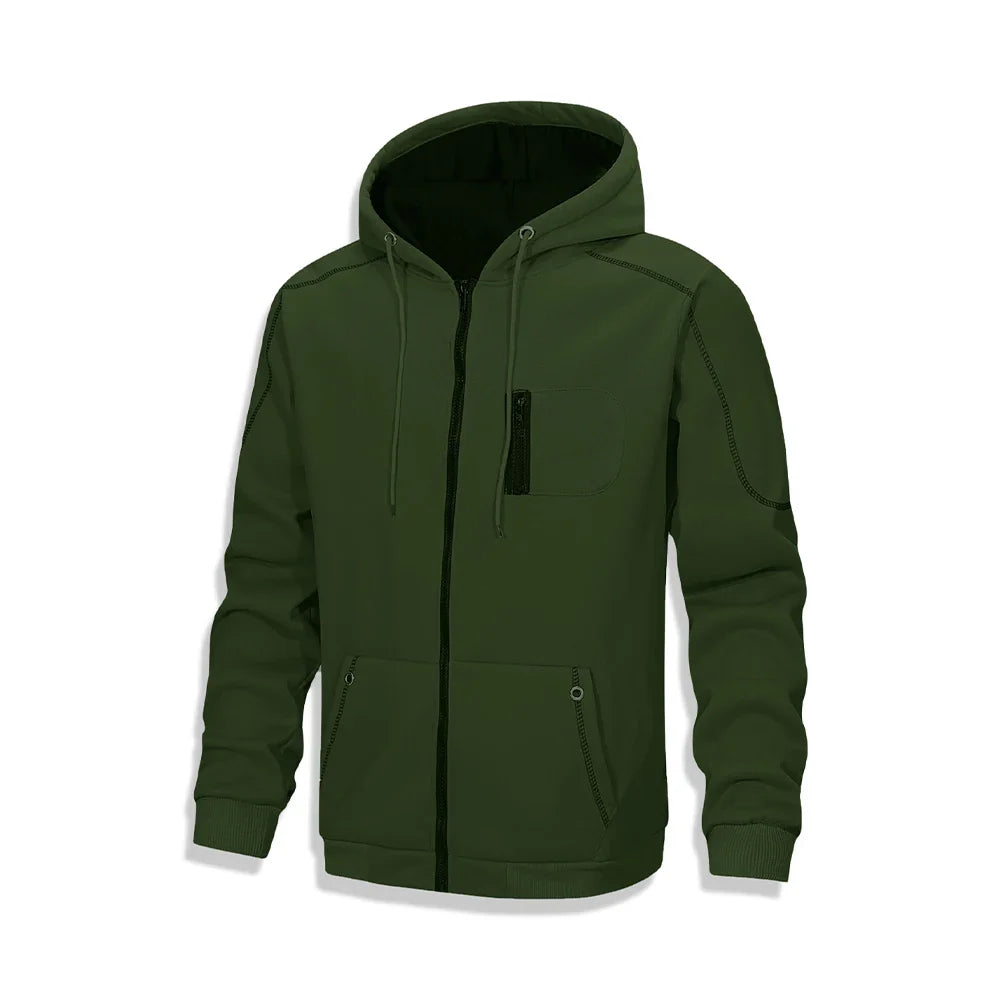 Men's Jacket Cycling Thermal Fleece Windproof Sportswear - Fabs things