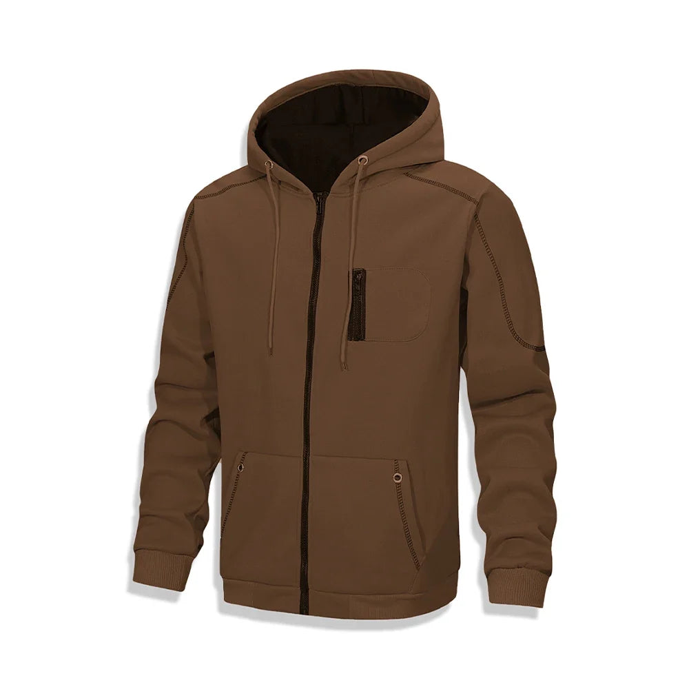 Men's Jacket Cycling Thermal Fleece Windproof Sportswear - Fabs things