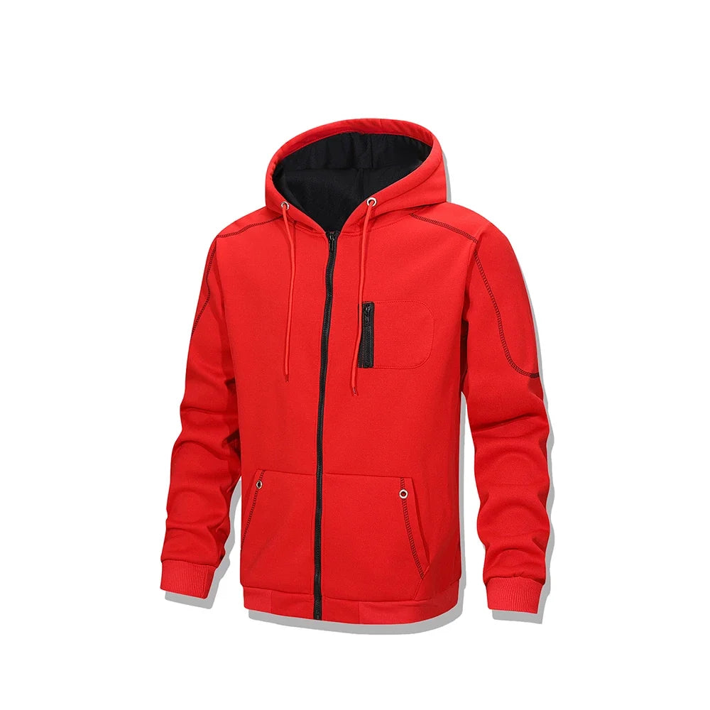 Men's Jacket Cycling Thermal Fleece Windproof Sportswear - Fabs things