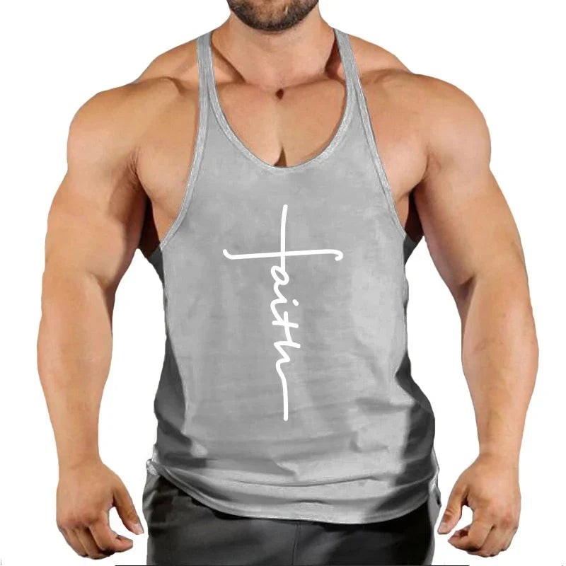 Gym Top Men T-shirts Fitness Man Clothes Muscular - Fabs things