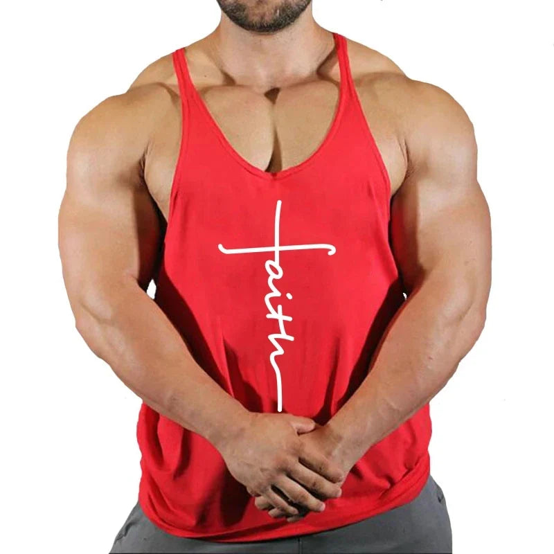 Gym Top Men T-shirts Fitness Man Clothes Muscular - Fabs things