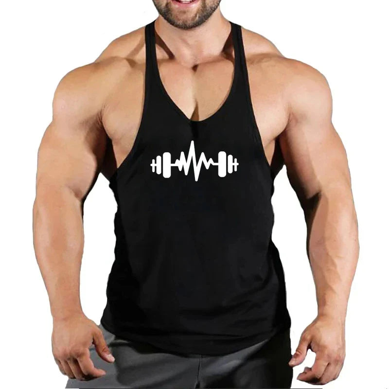 Gym Top Men T-shirts Fitness Man Clothes Muscular - Fabs things