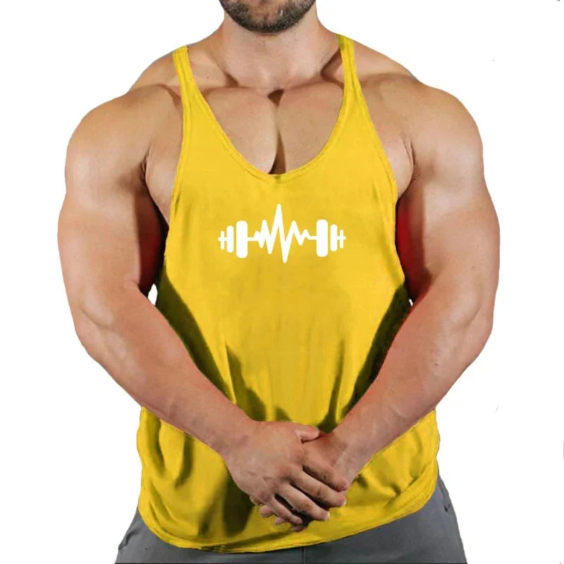 Gym Top Men T-shirts Fitness Man Clothes Muscular - Fabs things