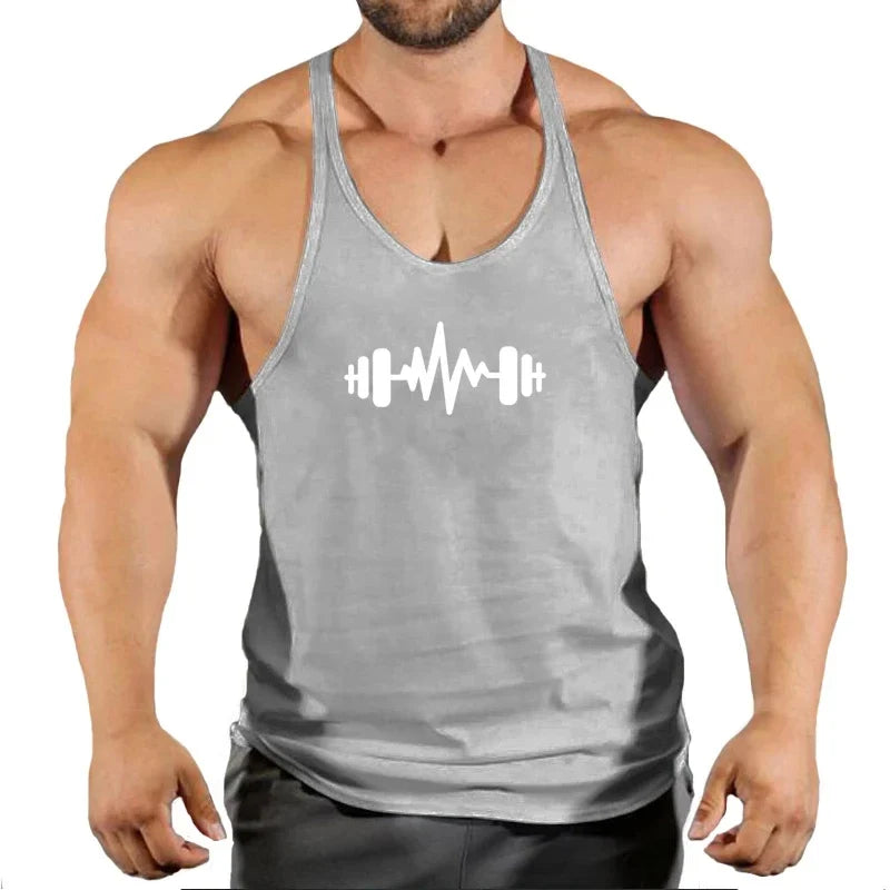 Gym Top Men T-shirts Fitness Man Clothes Muscular - Fabs things