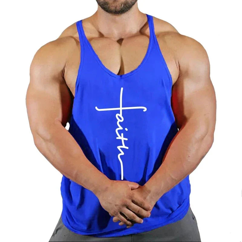 Gym Top Men T-shirts Fitness Man Clothes Muscular - Fabs things