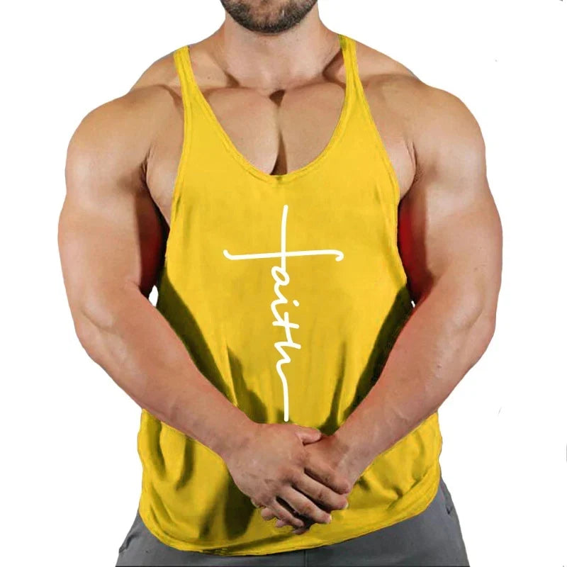 Gym Top Men T-shirts Fitness Man Clothes Muscular - Fabs things
