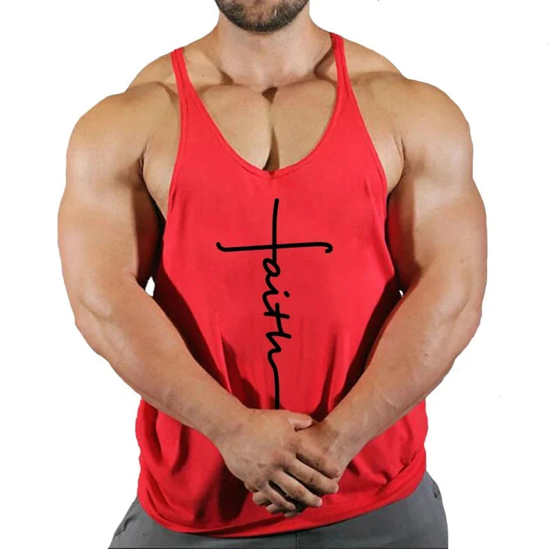 Gym Top Men T-shirts Fitness Man Clothes Muscular - Fabs things