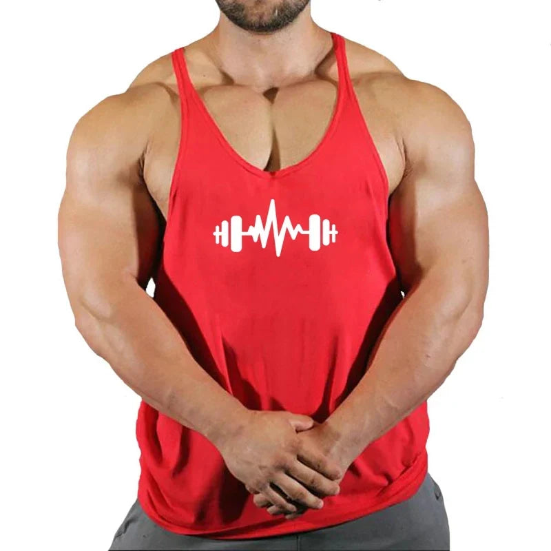 Gym Top Men T-shirts Fitness Man Clothes Muscular - Fabs things