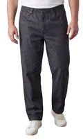Men's Pull-On Denim and Twill Pants — Elastic Waist Easy Fit - Fabs things